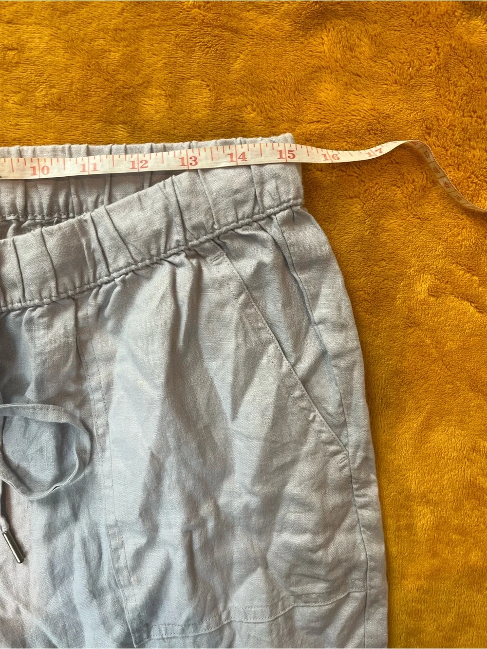 Relaxed Light Gray Drawstring Joggers for Men